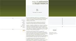 Desktop Screenshot of feriaplazafrancia.com